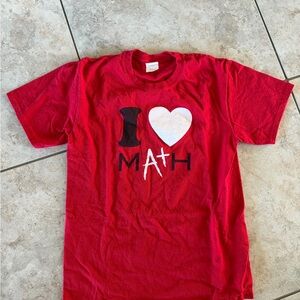Kids Red Mathnasium Tee